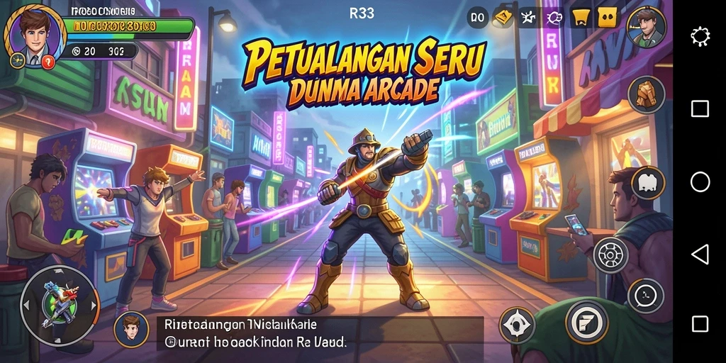 Menampilkan gameplay seru dan menegangkan dari RR33.