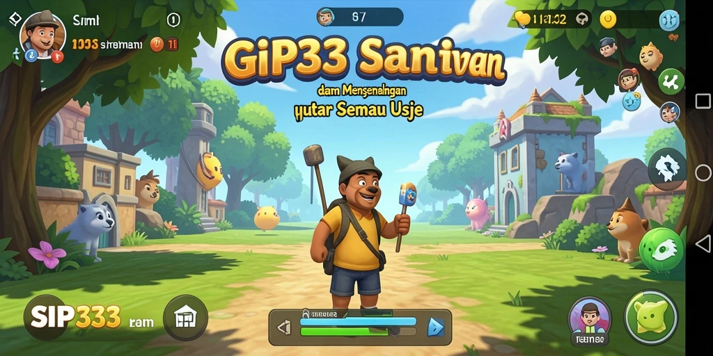 Gameplay seru dari SIP33 yang menghibur dan mengasyikkan.