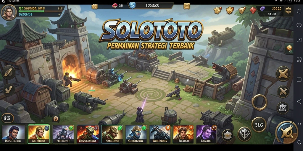 Gameplay SOLOTOTO yang menantang dan strategis.