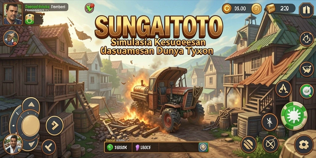 Gameplay Tycoon yang seru dan interaktif di SUNGAITOTO.